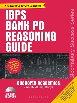 cover image of IBPS Bank PO Reasoning Guide